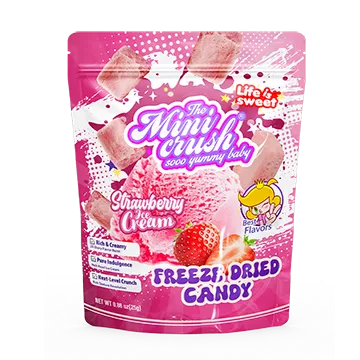 Freeze-dried Strawberry Ice Cream