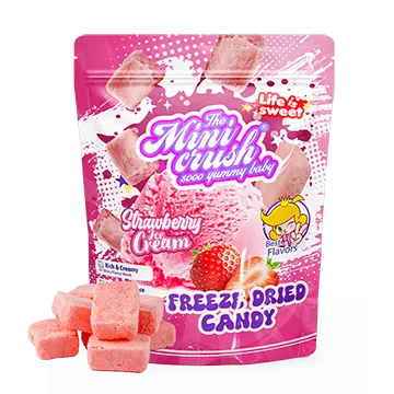 Freeze-dried Strawberry Ice Cream